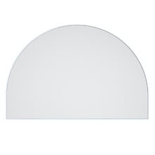 Beth Half Circle Stainless Steel Wall Mirror